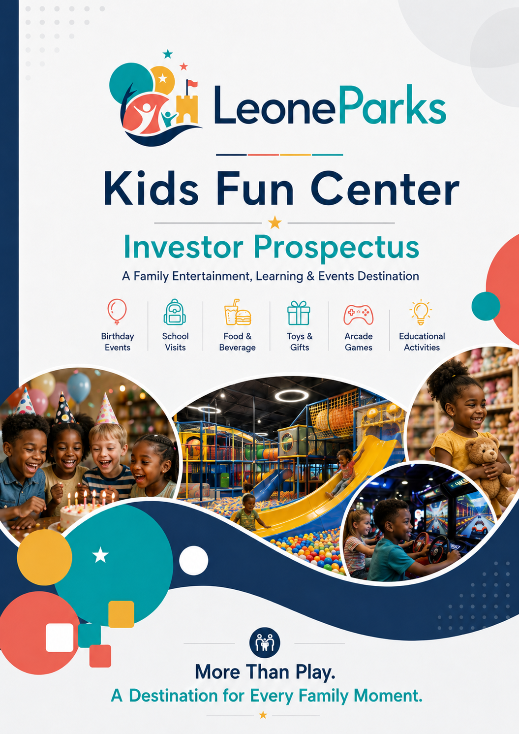 Kids Fun Center concept cover